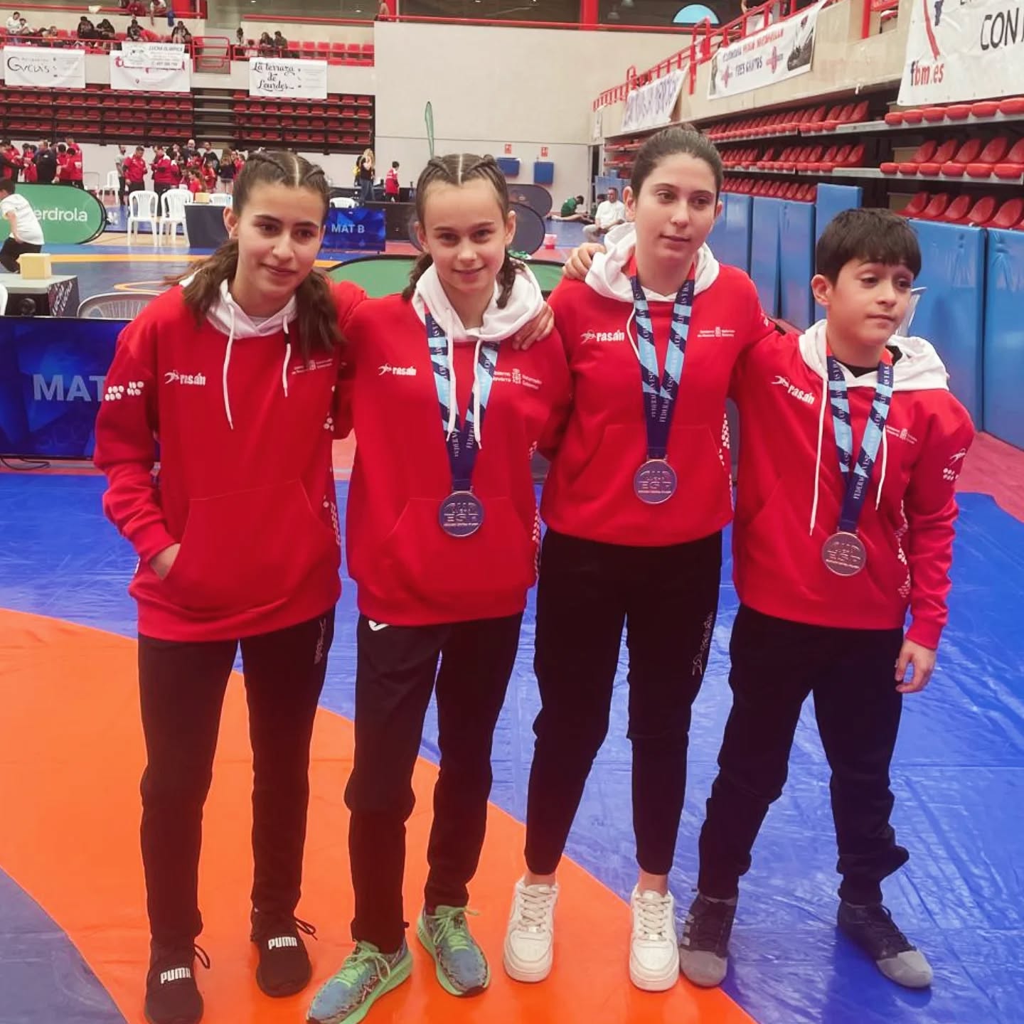 &iexcl;Gran actuaci&oacute;n en el Campeonato de Espa&ntilde;a U13 de Luchas Ol&iacute;mpicas!